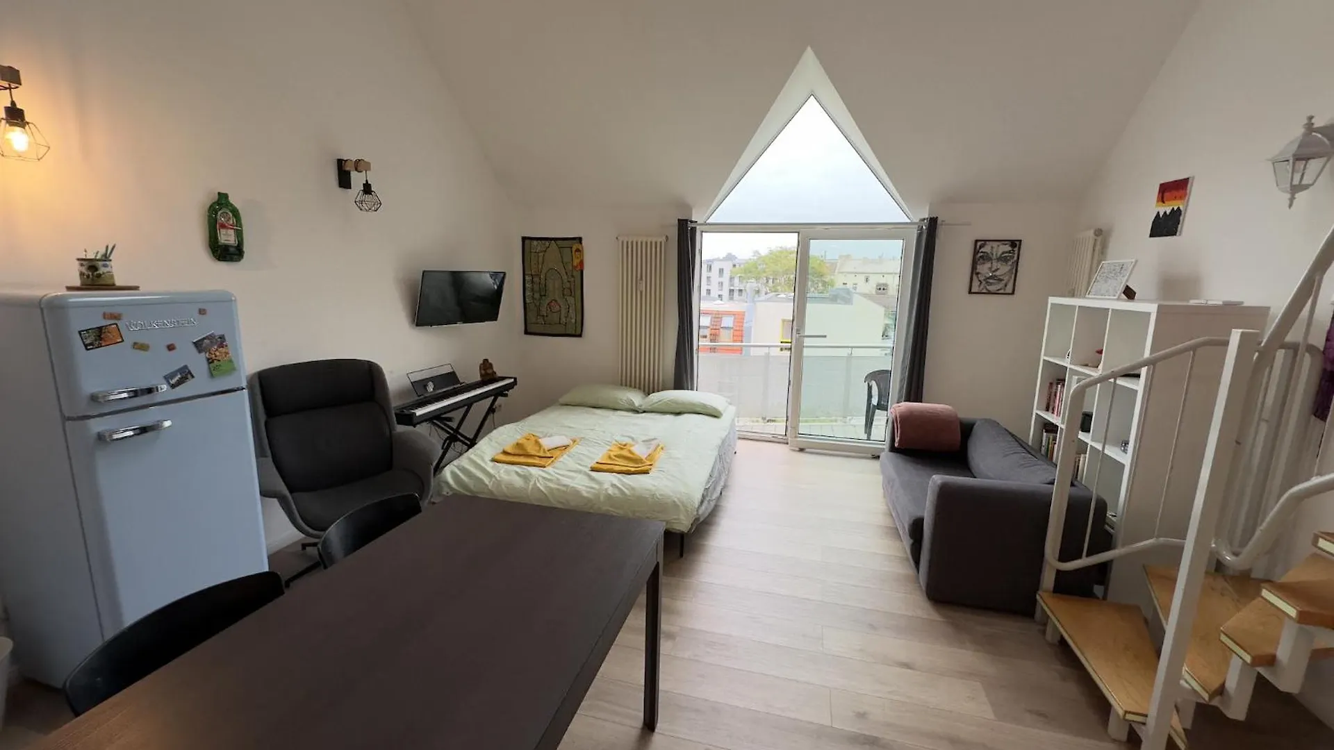 Апартаменты Inspiring, Bright Loft - Garage, Wifi, Bicycle Берлин